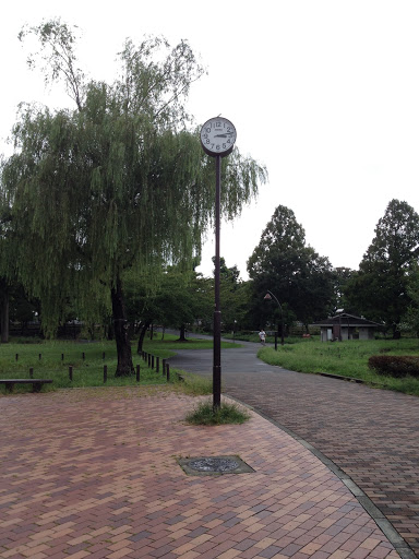 水元公園花菖蒲園付近の時計 Ingress Portal