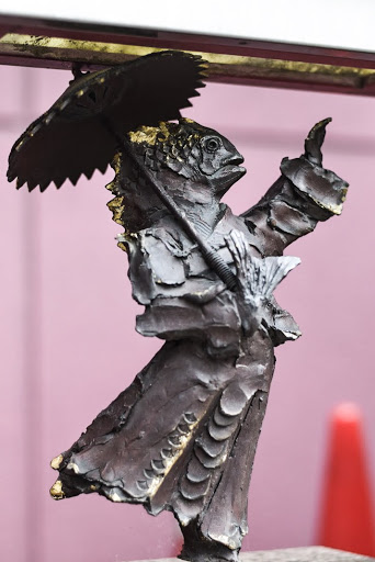 赤羽駅前の半魚人像 Ingress Portal