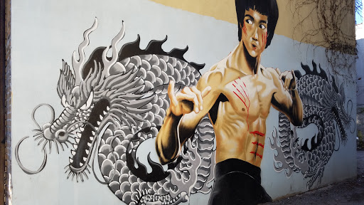 Enter The Dragon Bruce Lee Mural: Ingress portal
