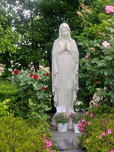 超希少】✞ゴシック様式祭壇＋マリア像2体＋天使像 カトリック て