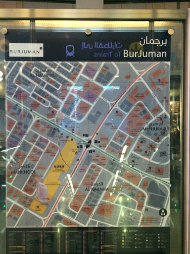 Burjuman Metro Station Map Burjuman Metro Station: Ingress Portal